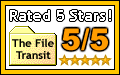 Tracks Eraser Pro, 5 star rating at filetransit